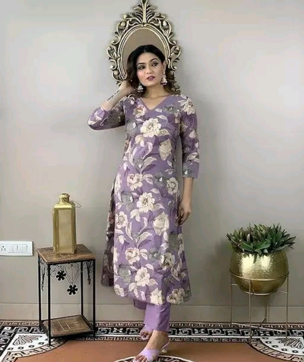 Beautiful Color Kurta with Pant