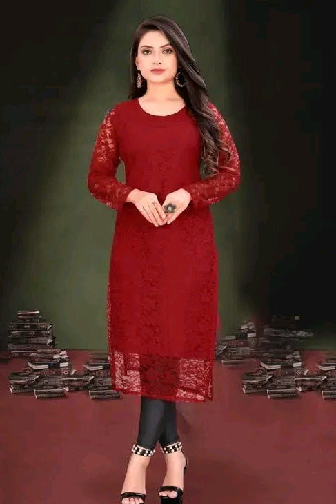 Elegant Net Kurti for Stylish Wear