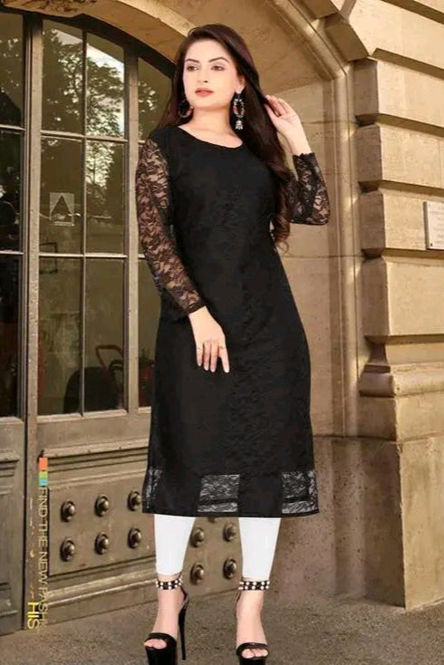 Elegant Net Kurti for Stylish Wear